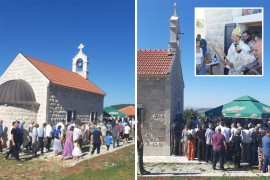 Trojica braće u rodnom selu sagradila crkvu
