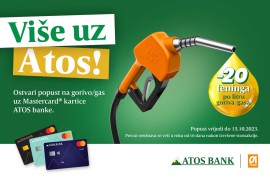 ATOS BANK i kompanija Nestro Petrol vas nagrađuju