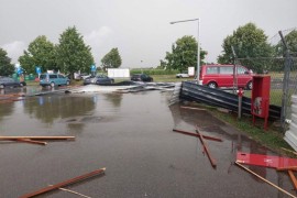 Oluja izazvala nova oštećenja na banjalučkom aerodromu