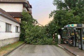 Posljedice nevremena u Srpskoj: Porušeno drveće, oštećeni krovovi i ...