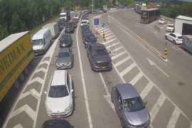 Gužve na više graničnih prelaza BiH