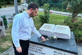 Magazinović posjetio tri stratišta na kojima su stradali Srbi ...