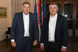 Dodik se sastao sa Milanovićem na Hvaru