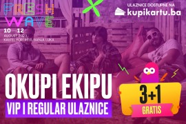 Danas počela 3+1 akcija Freshwave Festivala
