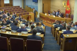 Konstituisana Skupština Crne Gore (VIDEO)