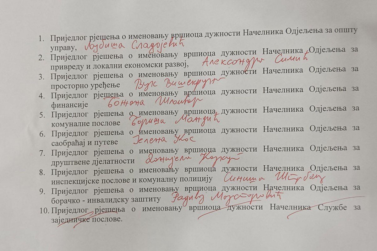 Sjednica Skupštine grada Banjaluka počela tek u 13.20, pročitajte imena kandidata za v.d. načelnika