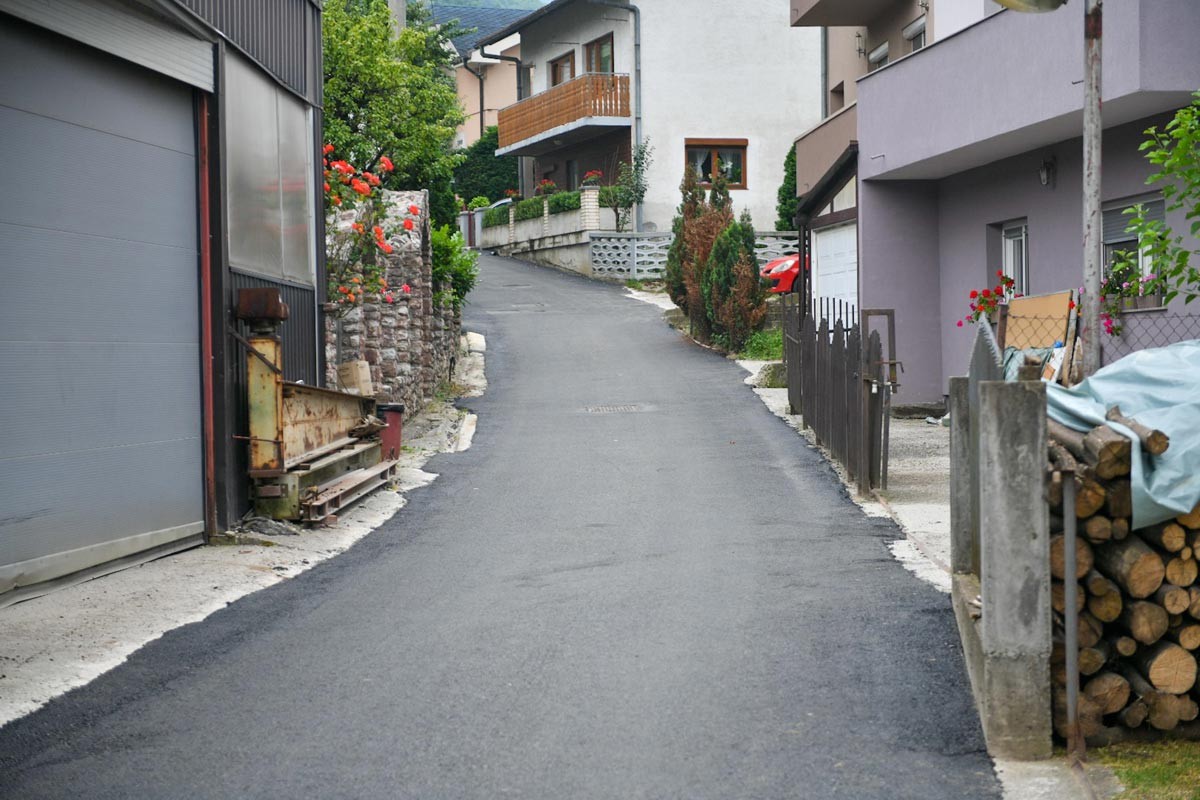 Završeno asfaltiranje ulice na Starčevici