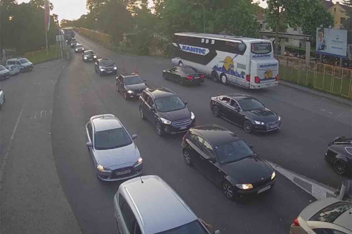 Pojačan saobraćaj na ulazu iz Hrvatske