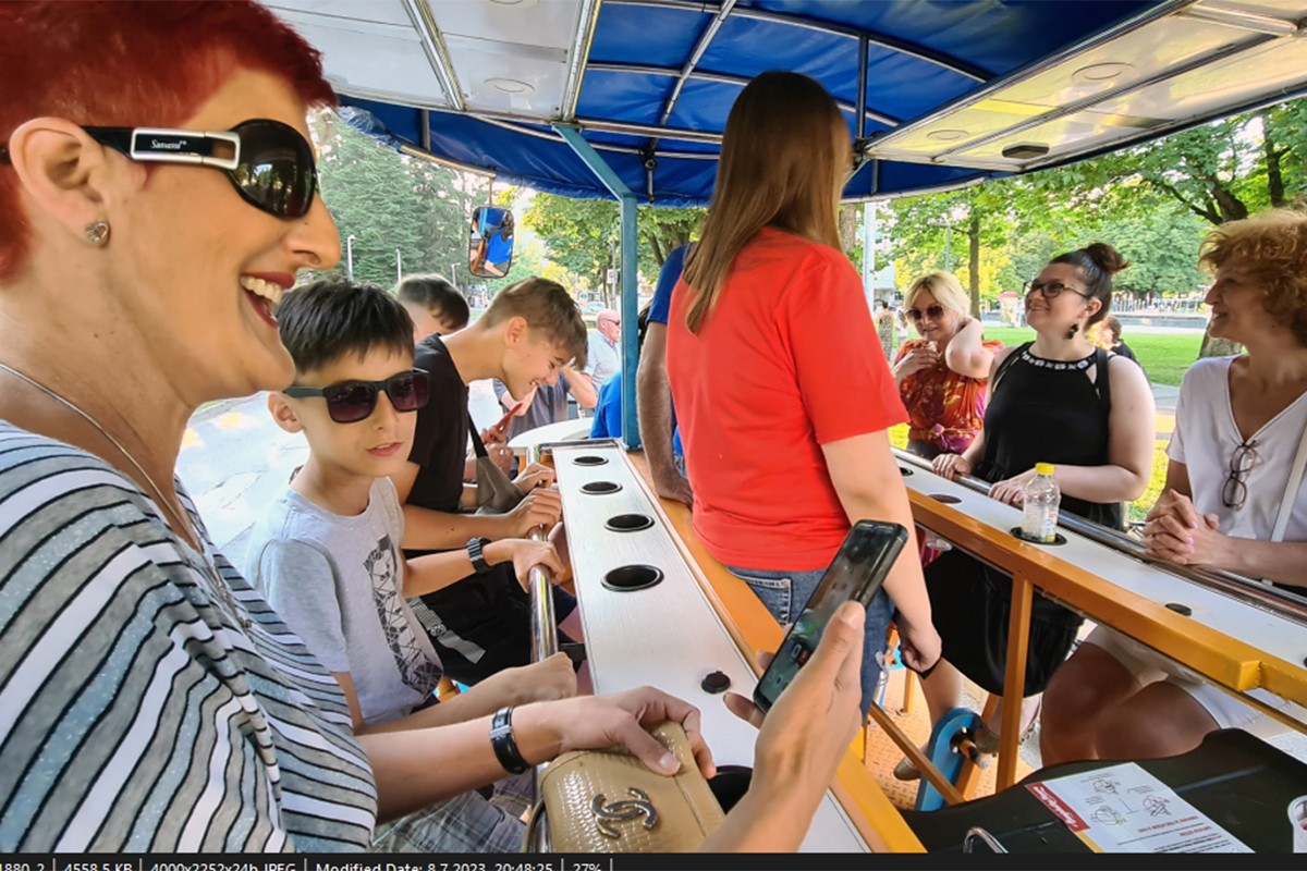 Promotivna vožnja turističkim "Bir bajkom"