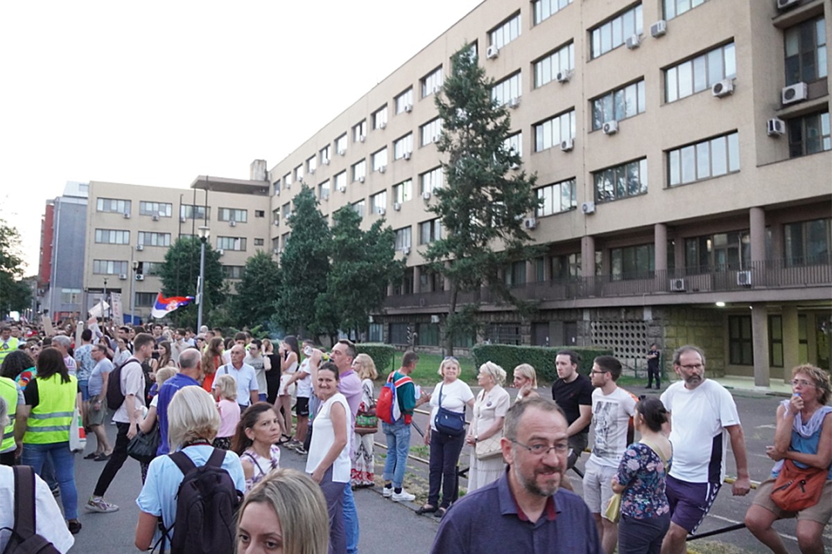 Završen protest "Srbija protiv nasilja"