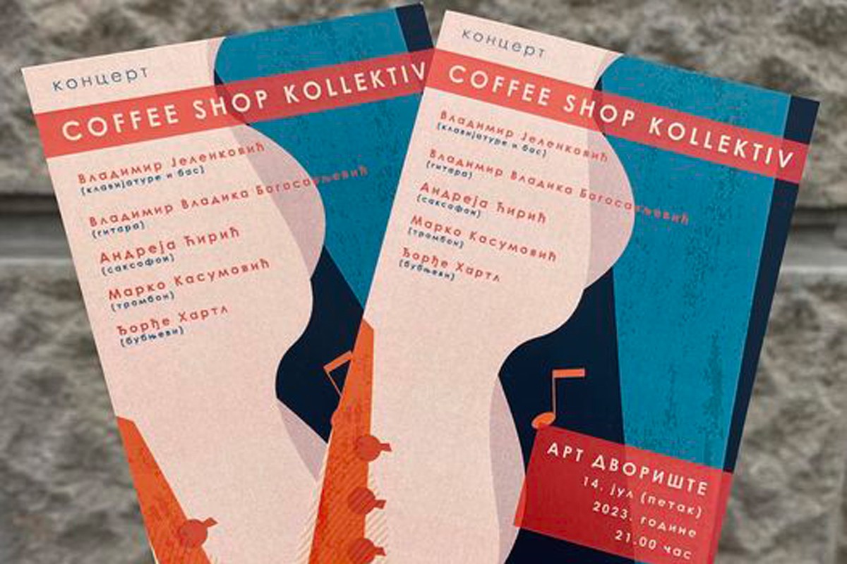 "Coffee Shop Kollektiv" u Art dvorištu Banskog dvora