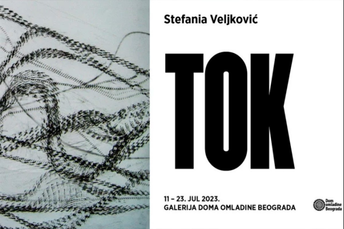 Otvorena izložba “Tok” u Galeriji Doma omladine Beograda