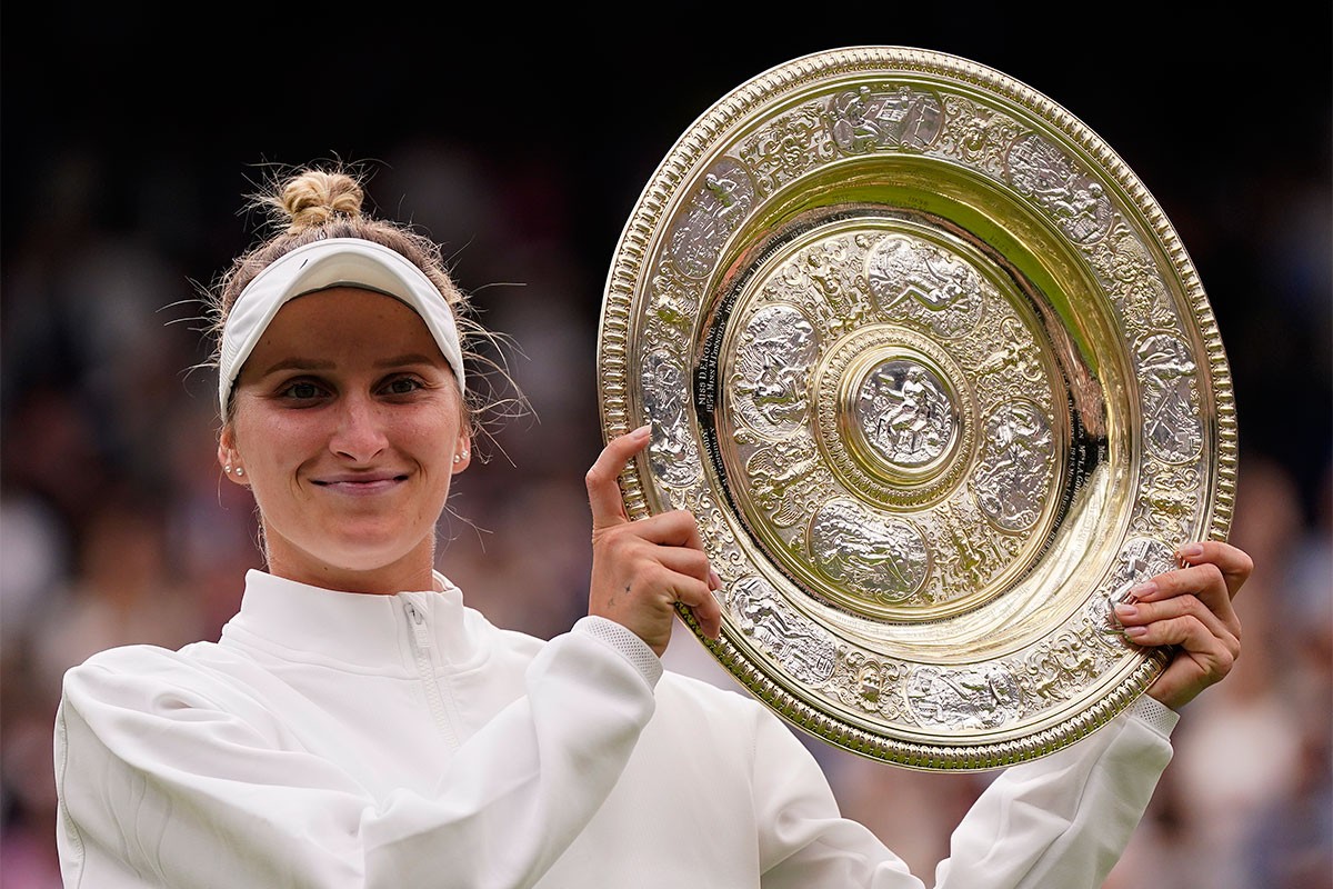 Vondroušova: Moj trener će morati da se tetovira zbog osvajanja Vimbldona