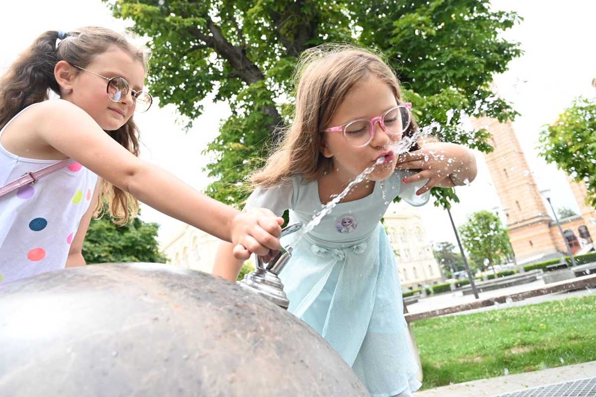 Crveno upozorenje zbog visoke temperature vazduha na snazi do srijede