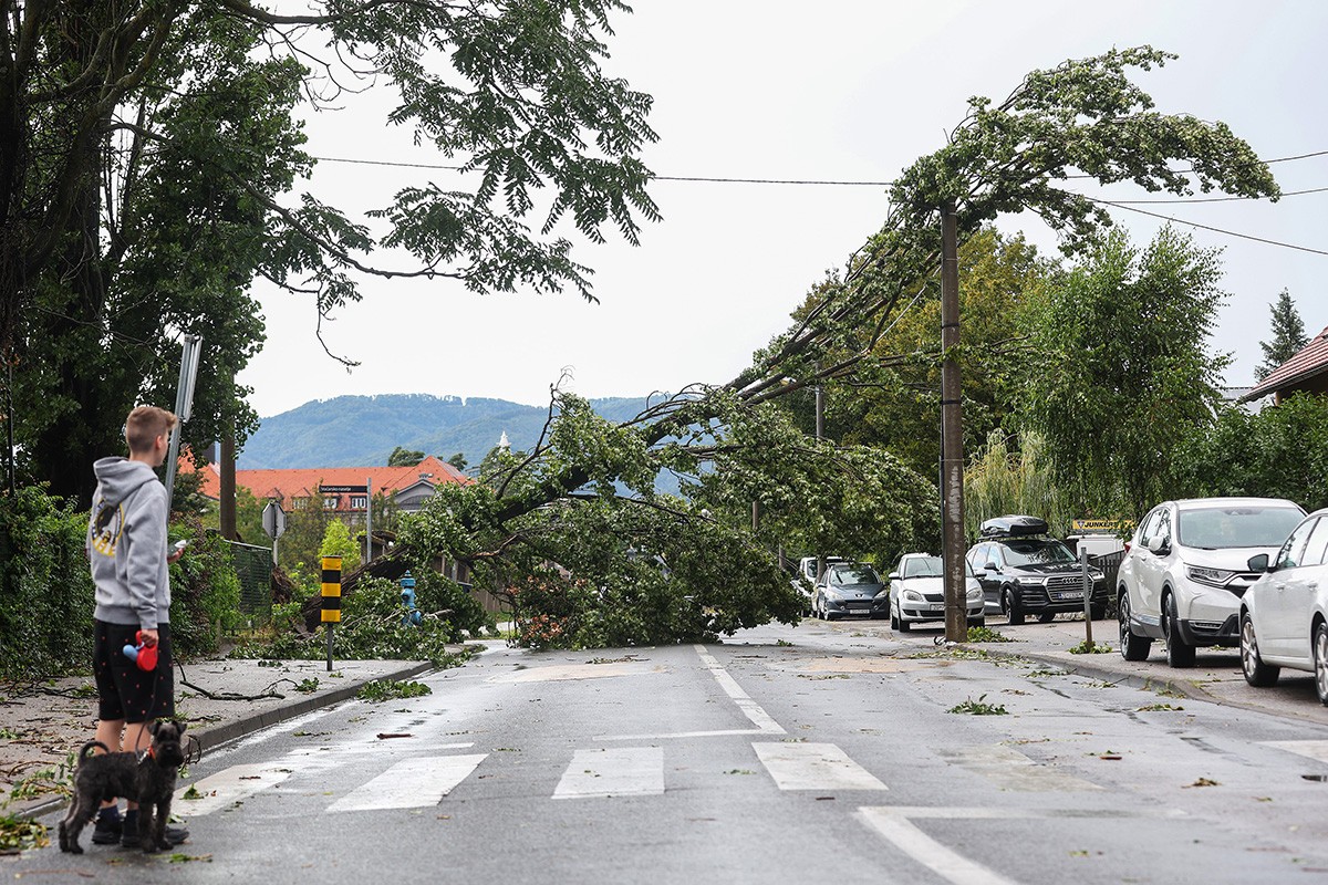 Nevrijeme hara u Hrvatskoj, na udaru Istra i Zagreb (VIDEO)