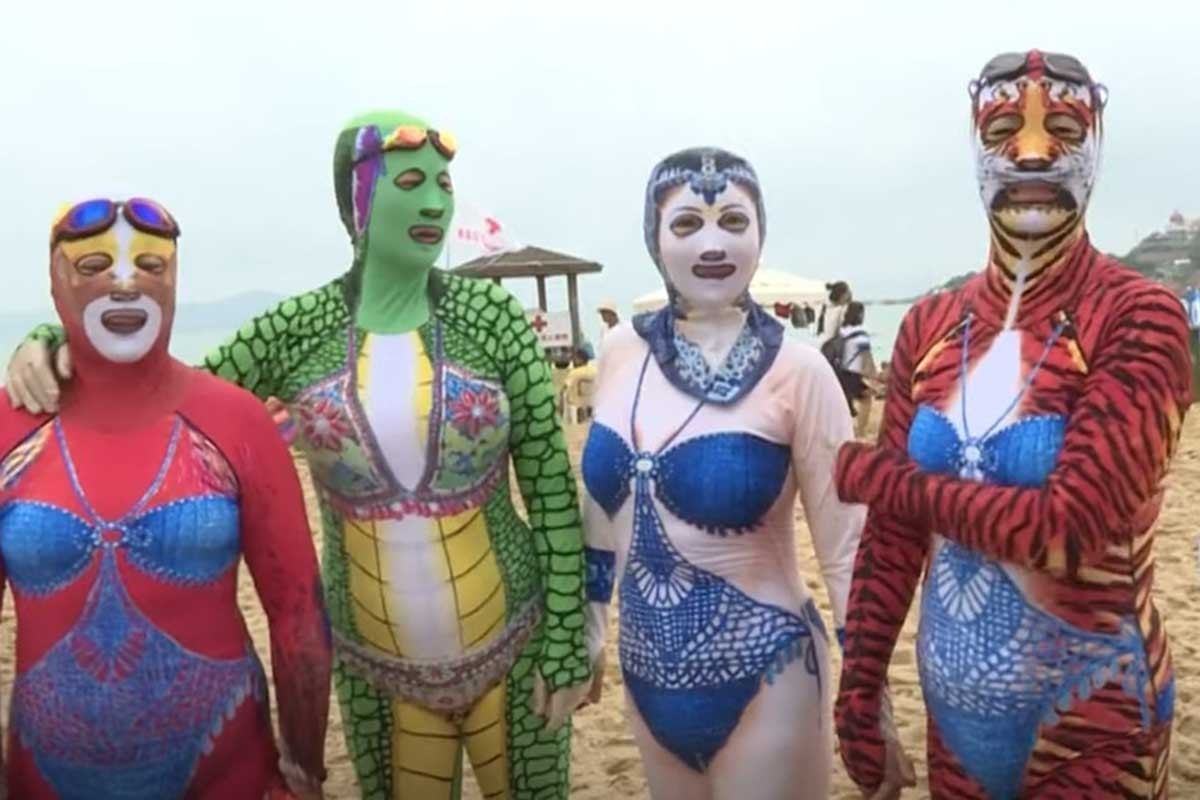 Bikini za lice je apsolutni hit u Kini (VIDEO)