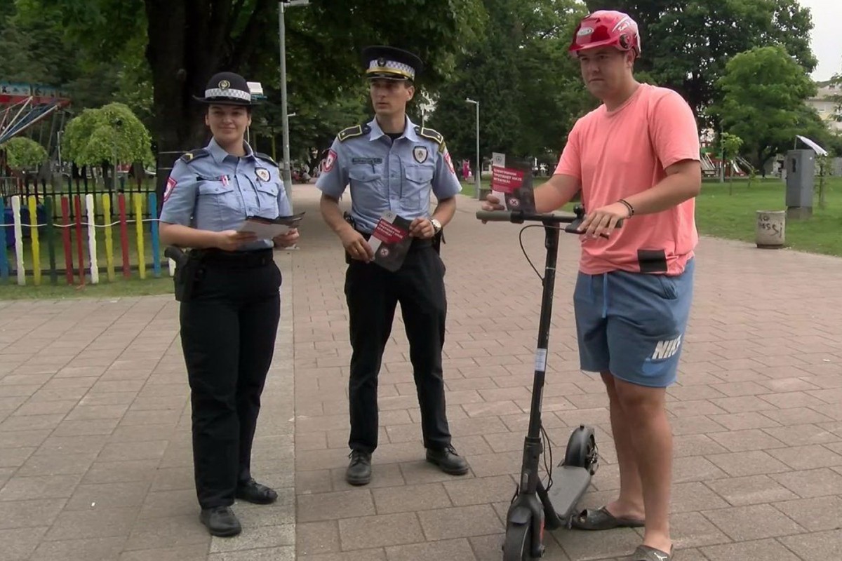 Vozači trotineta Park narodnih heroja pretvorili u trkačke staze