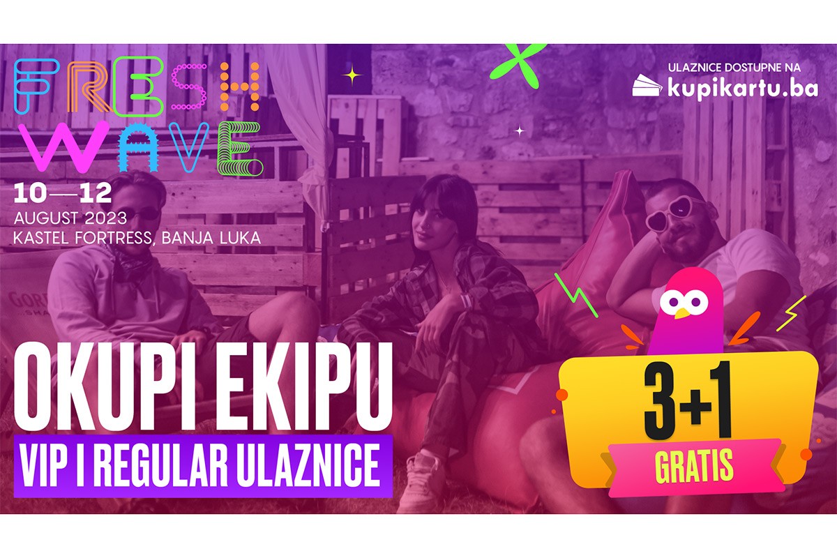 Freshwave akcija 3+1 počela danas!