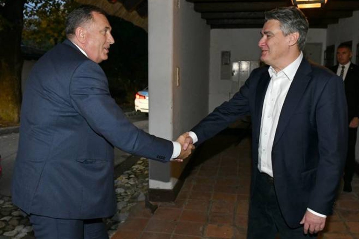 Dodik objavio o čemu je razgovarao sa Milanovićem