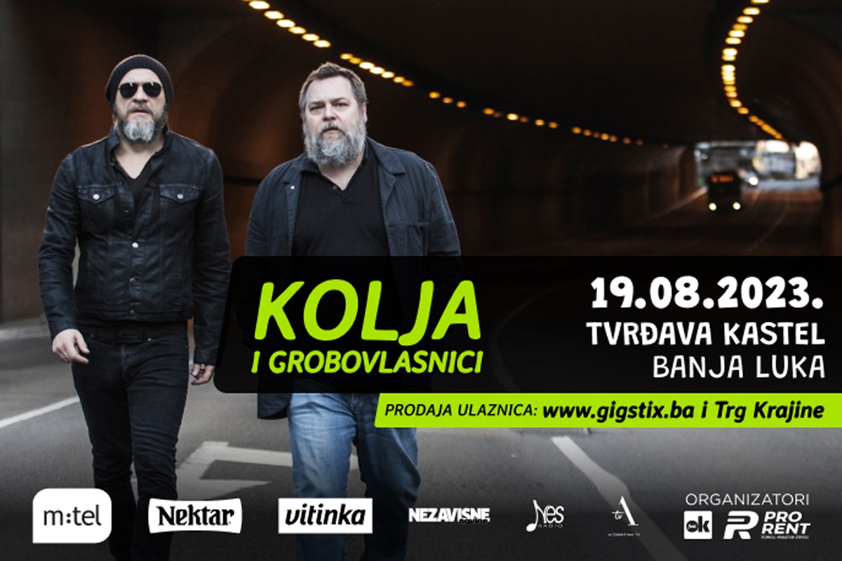 Kolja i "Grobovlasnici" 19. avgusta na Kastelu