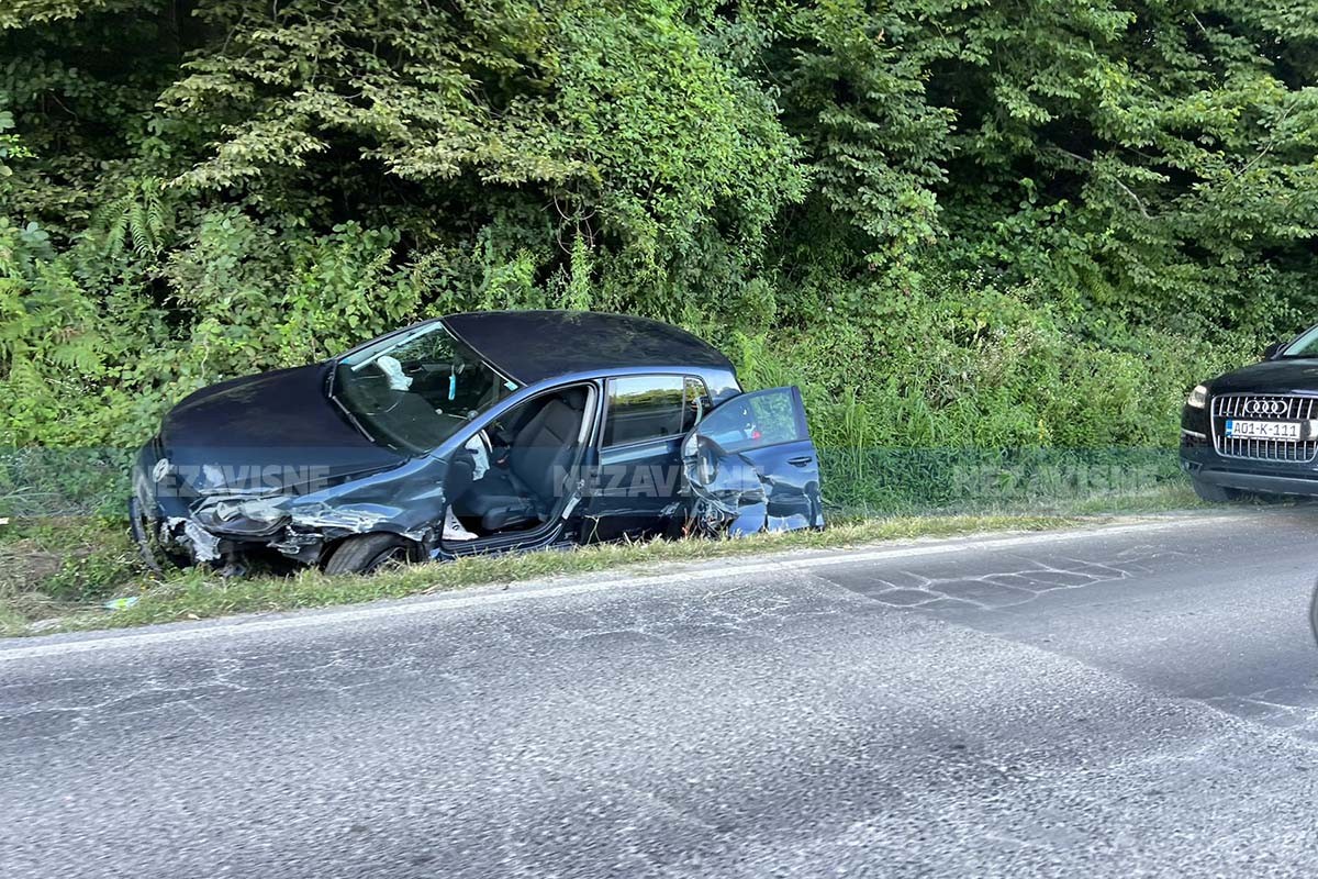 Saobraćajka kod Novog Grada, sletio sa puta