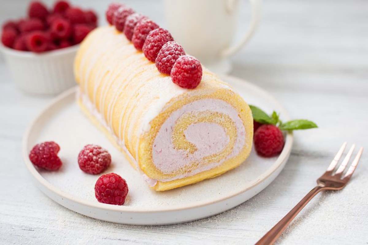 Recept za rolat s malinama