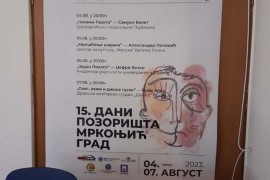 U Mrkonjić Gradu počinju 15. Dani pozorišta