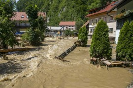 Opadaju vodostaji u Sloveniji