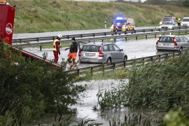 Oluja pogodila Švedsku i Norvešku, kuće i putevi pod vodom (FOTO)