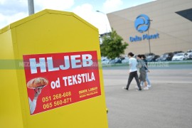 Kontejneri "Hljeb od tekstila" na još četiri lokacije u Banjaluci ...