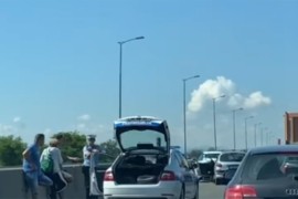 Udes na brzoj cesti, gužve prema Banjaluci
