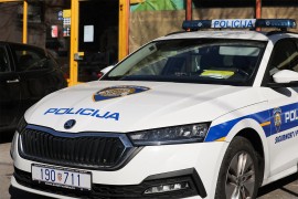 Izgorio BMW u Splitu
