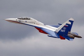 Srušio se ruski avion Su-30