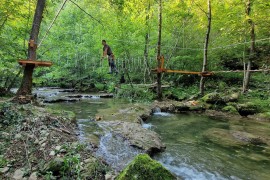 U blizini vodopada Blihe nikao adrenalinski park za djecu