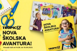 U nove školske avanture uz Tropic i mojMarket i super nagrade