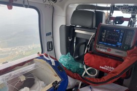 Helikopterom hitno prevezli bebu iz Sarajeva u Beograd (FOTO)
