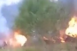 Objavljen uznemirujući snimak pada aviona u kom je navodno poginuo ...