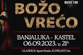 Božo Vrećo dolazi u Banjaluku 6. septembra