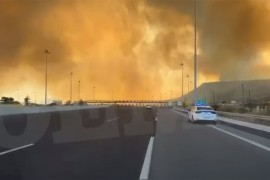 Grčki vatrogasci se bore sa novim žarištima požara u Evrosu i ...