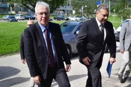 Eskobar s Marfijem u posjeti Memorijalnom centru u Srebrenici