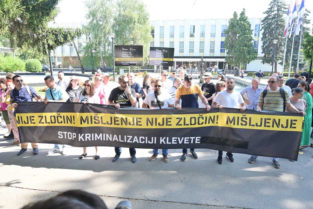 Kriminalizacija klevete dovodi do kolizije propisa