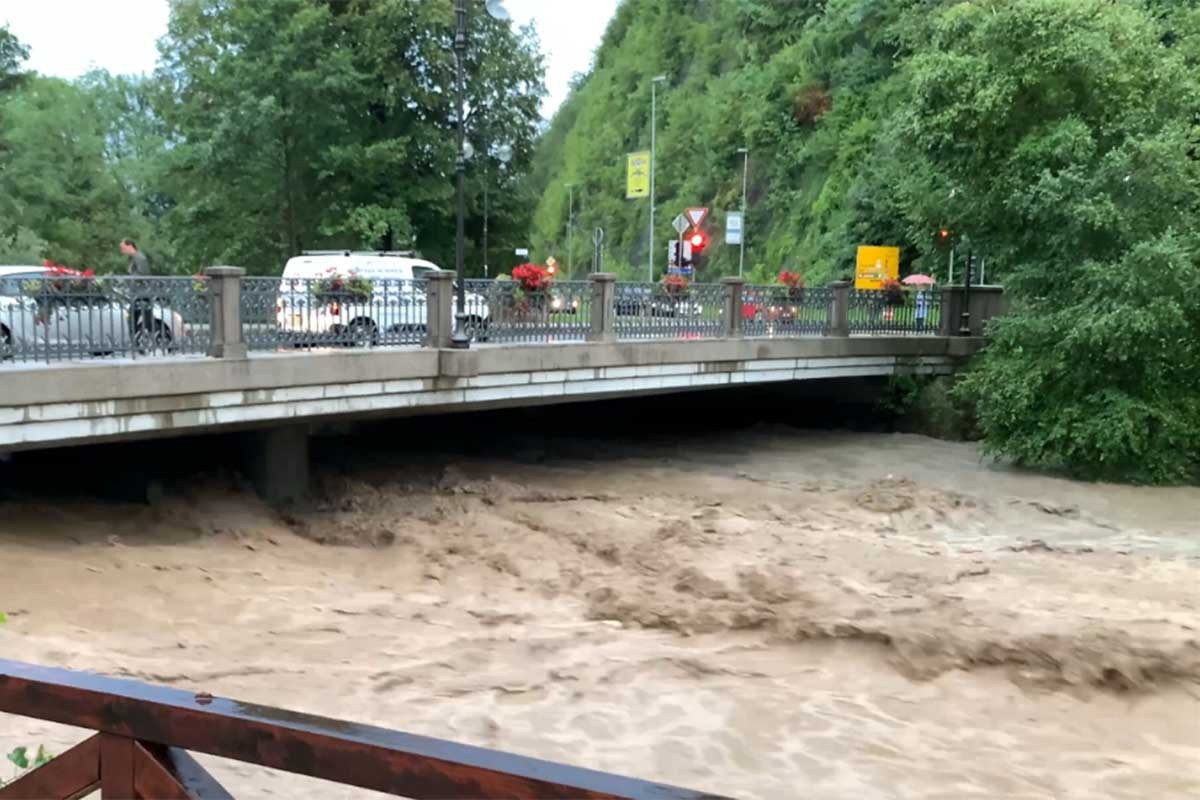 Jaka kiša u Sloveniji tokom noći, Sava ima rekordan protok