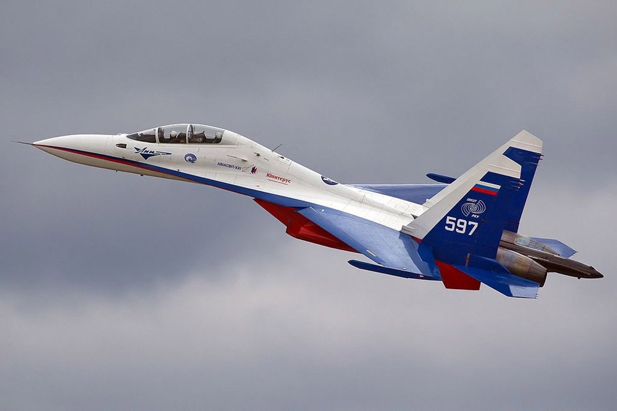 Srušio se ruski avion Su-30