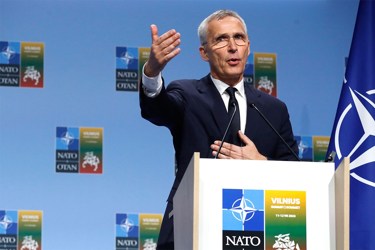 Stoltenberg: Samo Ukrajinci mogu da odlučuju o uslovima pregovora sa Rusijom