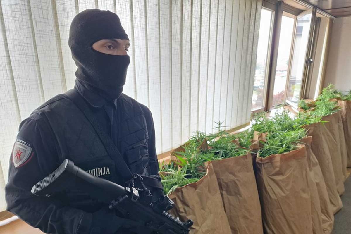 Zaplijenjeno 172 kilograma droge u Loparama (FOTO)