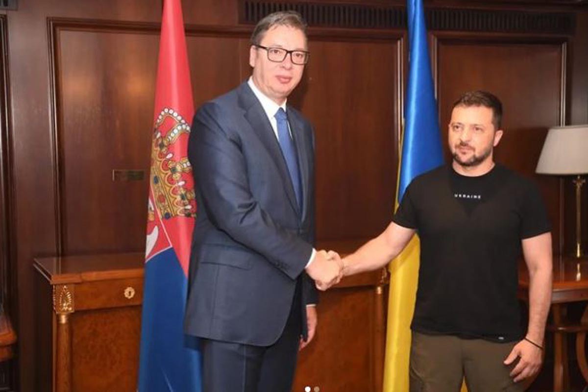 O čemu su pričali Vučić i Zelenski