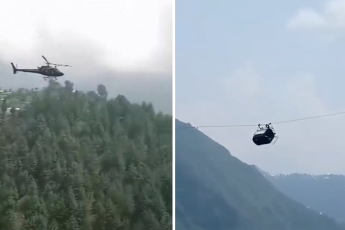 Djeca zarobljena na žičari na visini od 400 metara: "Za ime Boga, pomozite nam" (FOTO, VIDEO)