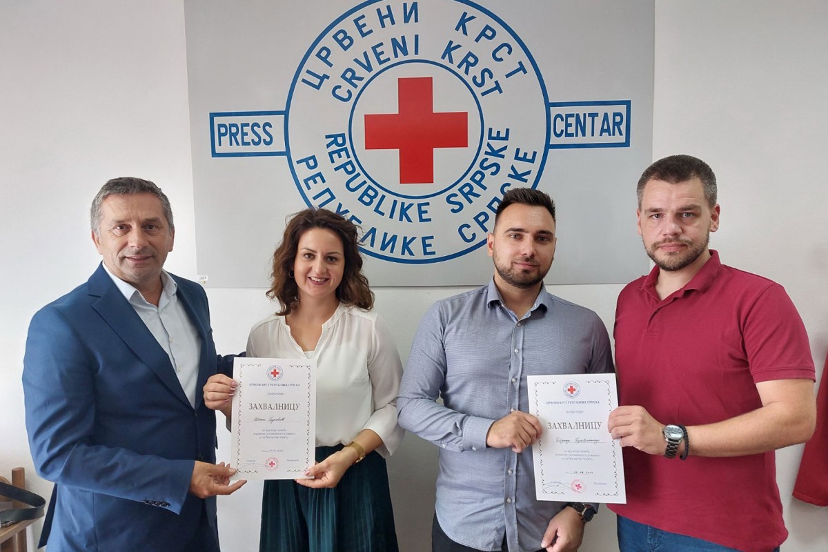 Znanjem stečenim u Crvenom krstu spasili dva života