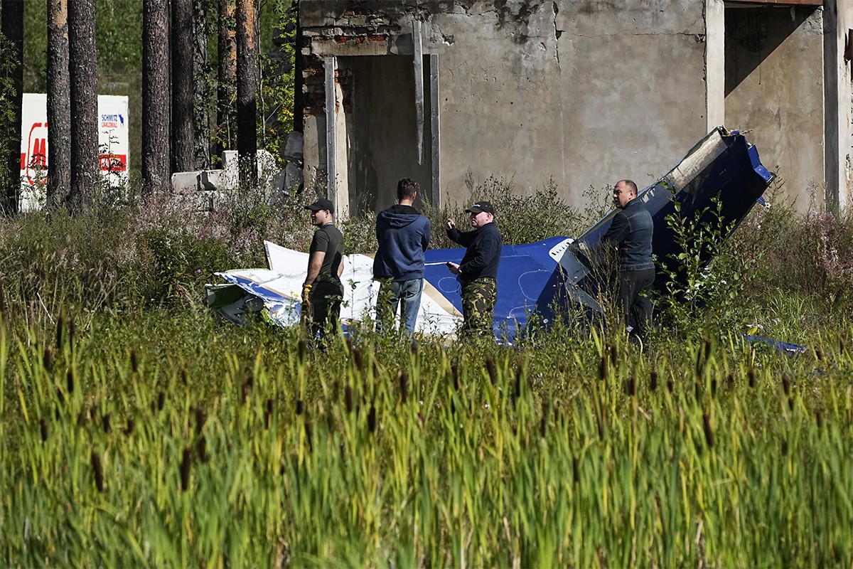 Pronađena crna kutija Prigožinovog aviona