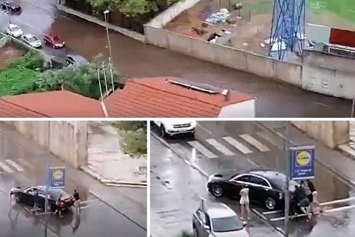 Vjetar kod Šibenika izbacio jedrilicu na plažu, u Dalmaciji za dva sata 35.000 munja
